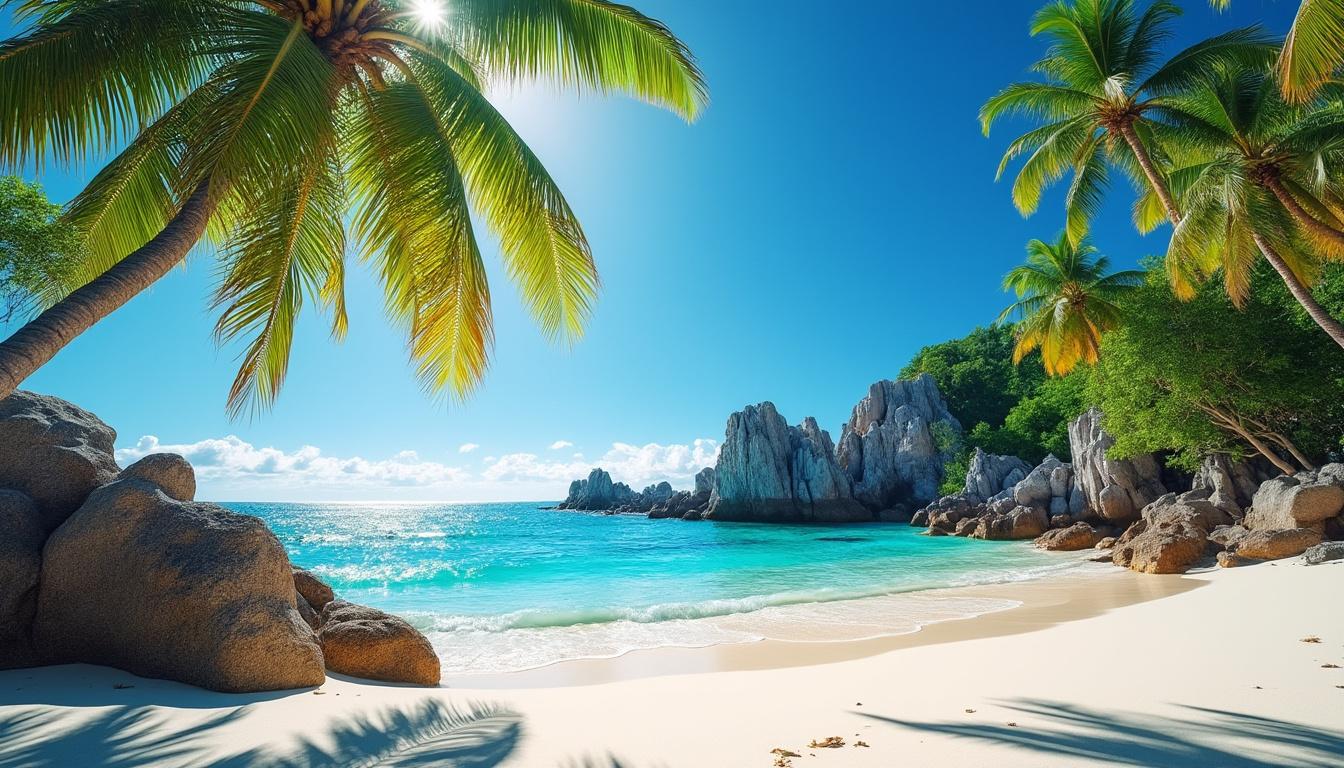 explorez la plage de grande anse, un véritable paradis naturel réputé pour ses eaux cristallines et son ambiance paisible. un lieu incontournable pour les amoureux de la nature et des paysages idylliques.