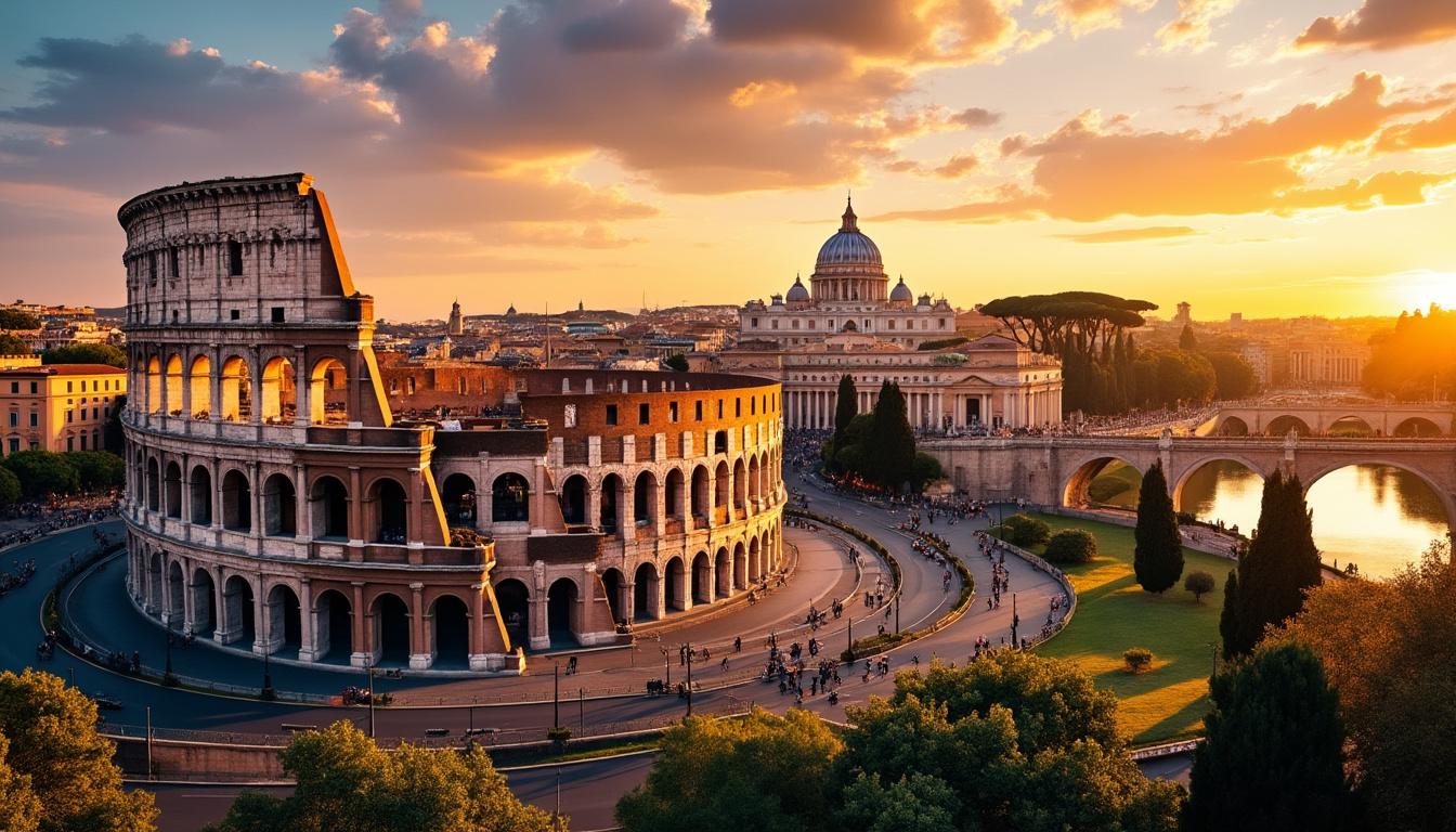 découvrez un itinéraire parfait pour visiter rome en 2 jours et explorez les monuments incontournables, l’histoire fascinante et la culture vibrante de la ville éternelle.
