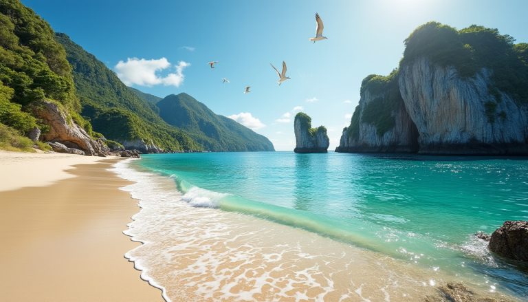 explorez golden bay, un joyau naturel de la nouvelle-zélande, réputé pour ses paysages époustouflants, ses plages préservées et sa richesse écologique unique.