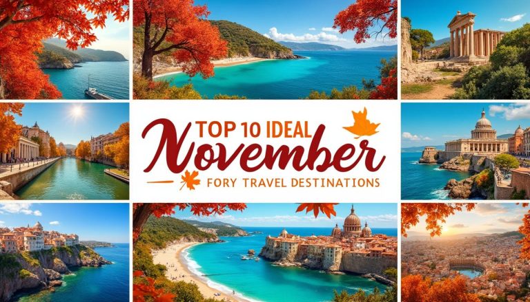 découvrez le top 10 des destinations idéales pour voyager en novembre, avec des conseils pour profiter au mieux de ce mois de transition entre automne et hiver.