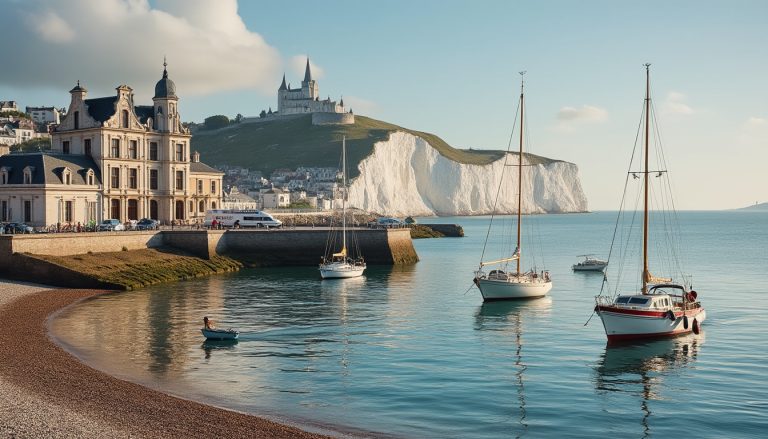 découvrez les incontournables de fécamp : palais bénédictine, port, falaises et plages. nos conseils pour visiter la ville et ses environs.